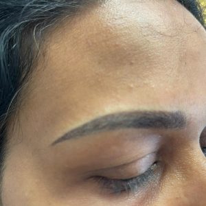 Semi-Permanent Makeup – Eyebrow touch-up after six weeks